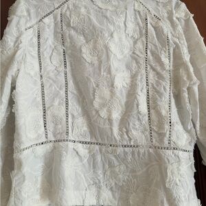 INC International Concepts , cotton, L, zip up blouse